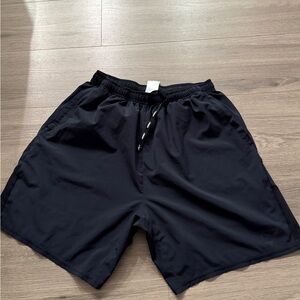 Gymshark Men’s black shorts Large